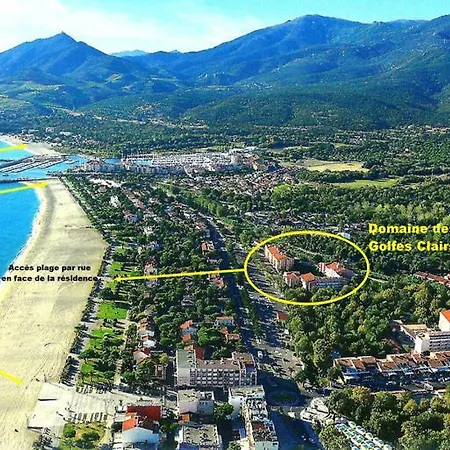 Lejlighed Piscine Park. Privatif Dans Res. Securisee Argelès-sur-Mer